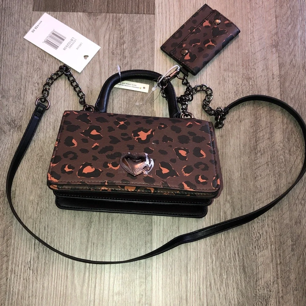 Betsey Johnson brown orange